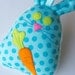 blue bunny soft toy