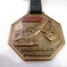 Watch Fob SPEED SHOVEL MANITOWOC Engineering Works Brass Leather strap 1940s