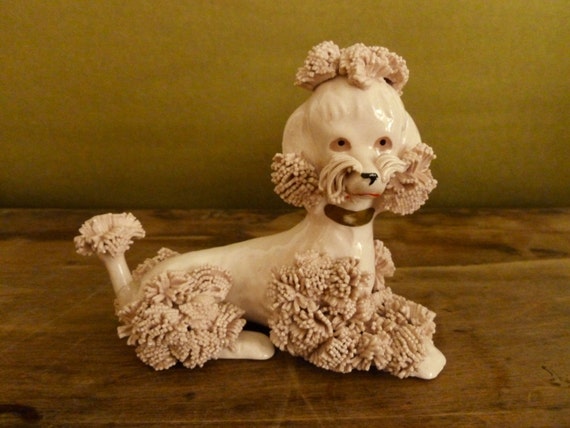 spaghetti poodle figurine