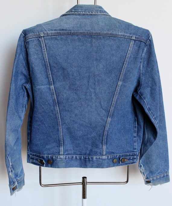 Vintage Wrangler Denim Jean Jacket Mens size 44 Medium No