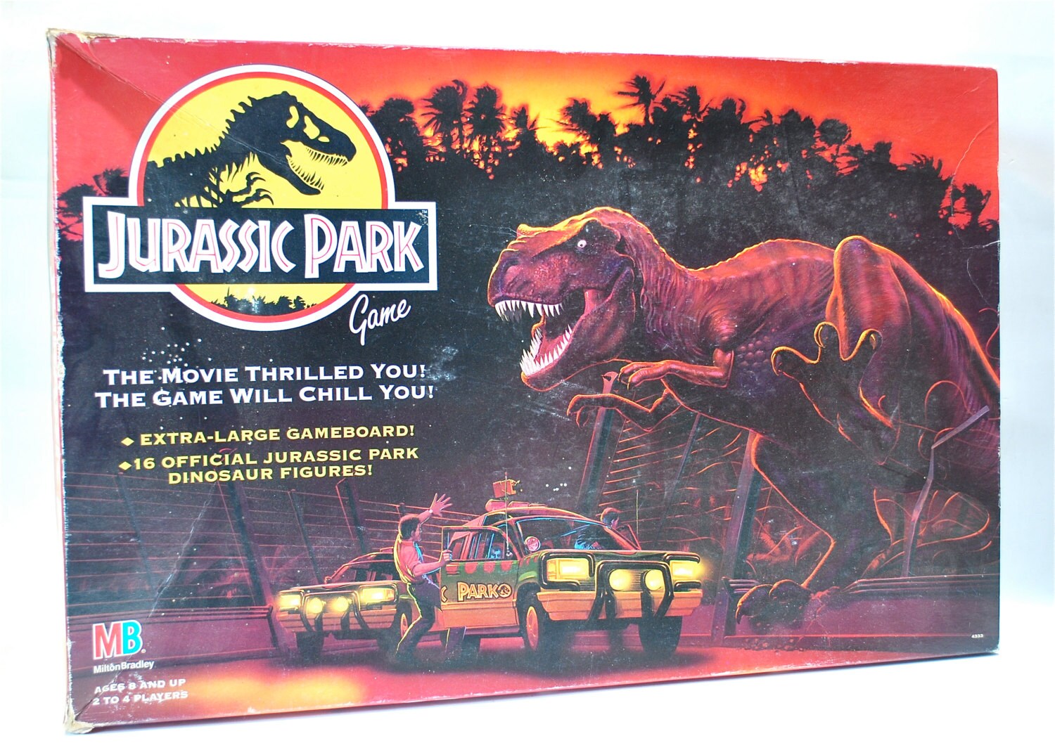 Какой год выпуска игры jurassic park. Парк Юрского периода игрушки 1993. Jurassic Park 1993 игра. Настольная игра парк Юрского периода. Игрушки Юрасик парк.