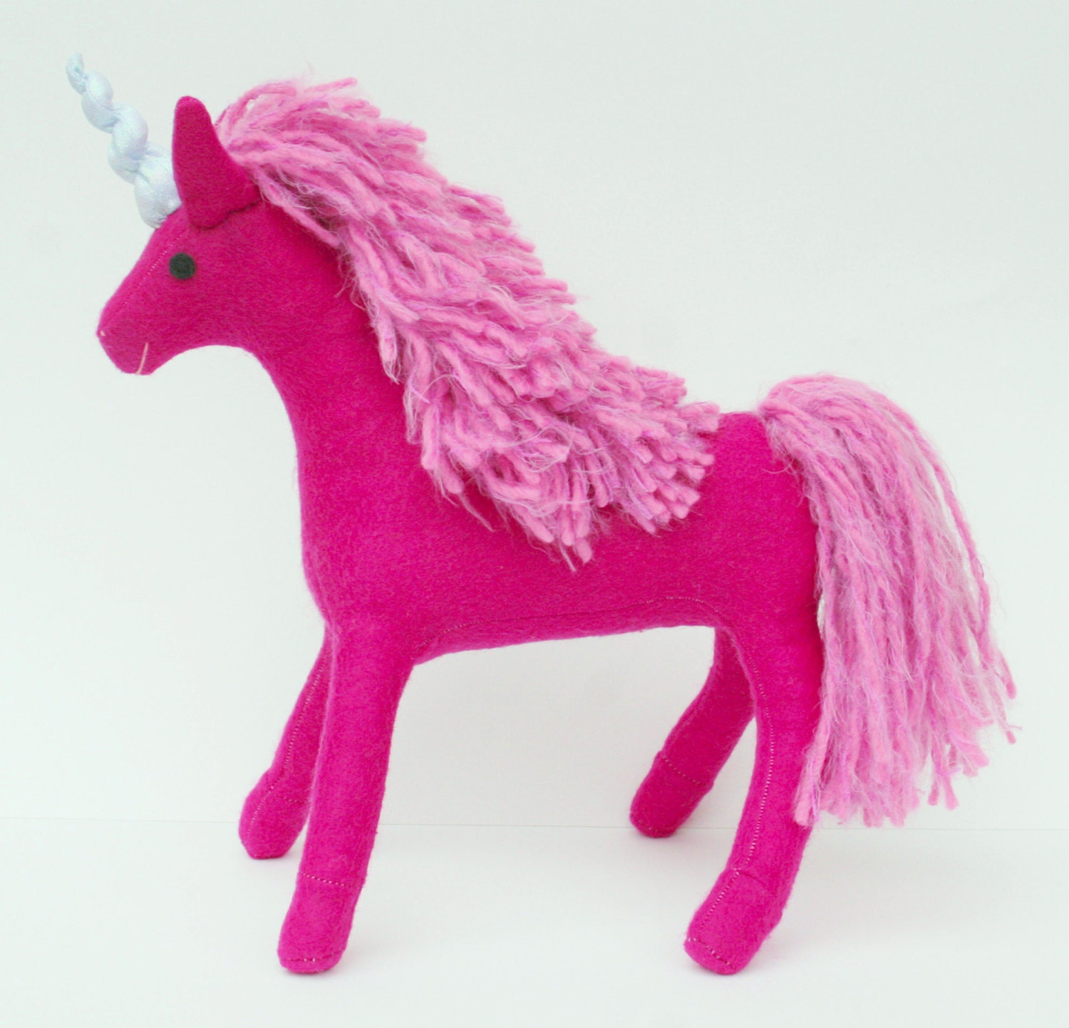 pink unicorn stuffie