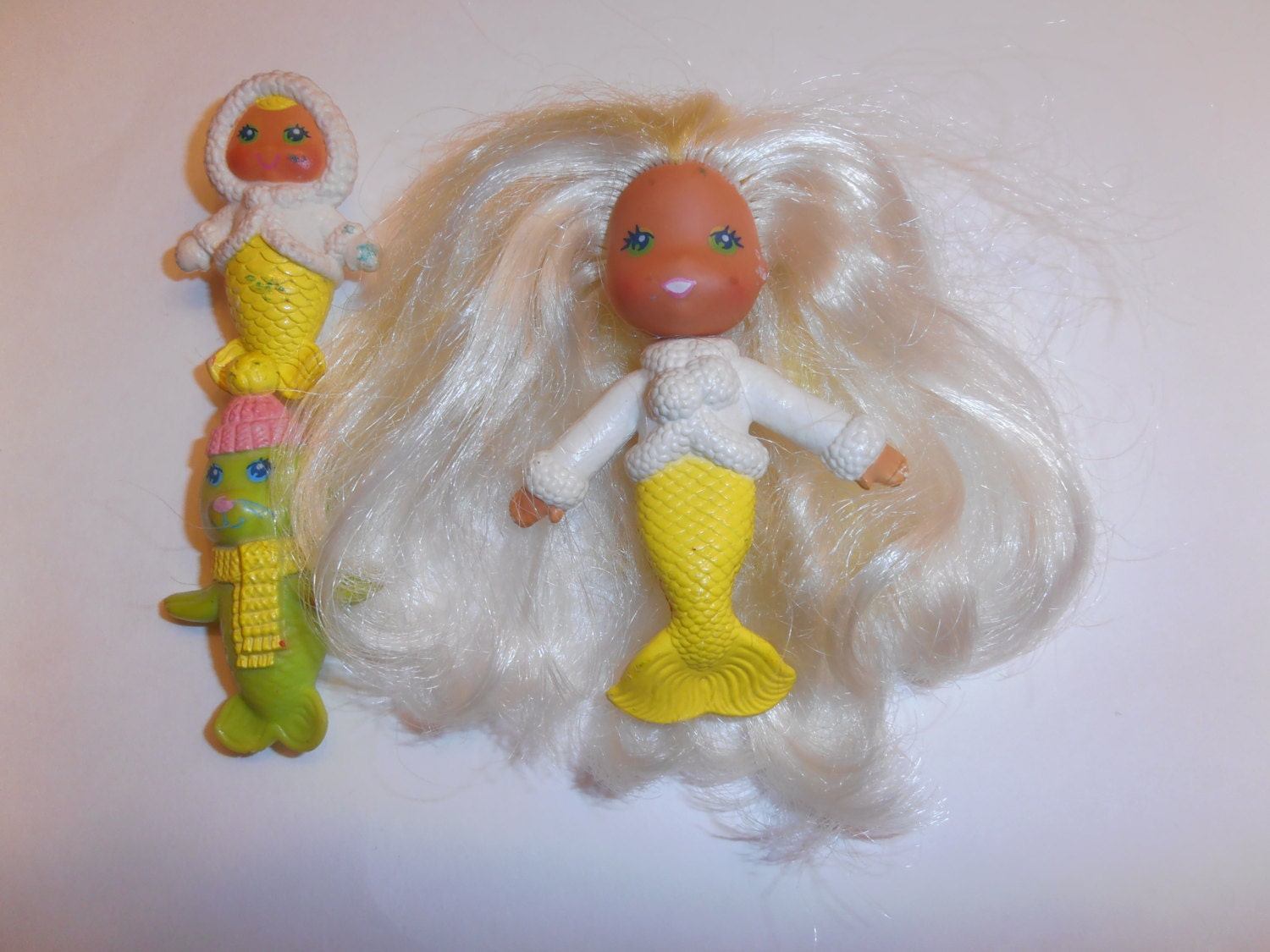 Sea Wees 1983 Kenner Icygals Baby Pearl Shivers Sea Lion
