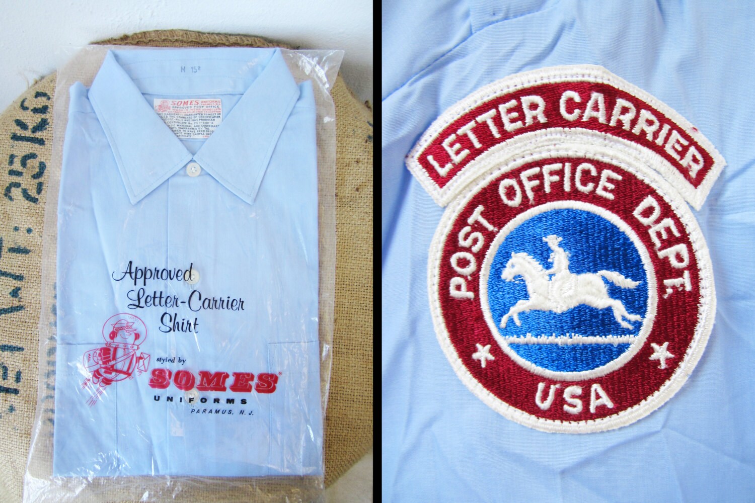 post office uniform shirt