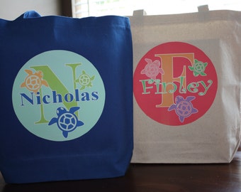 Summer Personalized Tote Bag