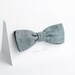 Classic mens bow tie - double sided