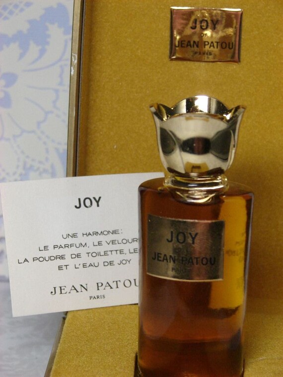 Vintage JOY PARFUM by Jean PATOU Pure Perfume Extrait 1 Oz