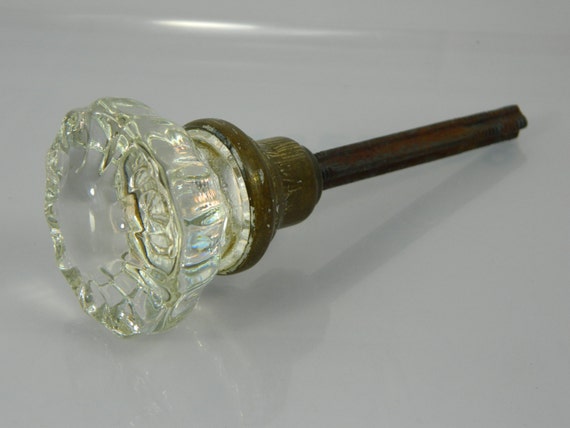 Vintage Glass And Brass Door Knob 1940 S Glass Door Knob   Il 570xN.426874078 Hnsb 