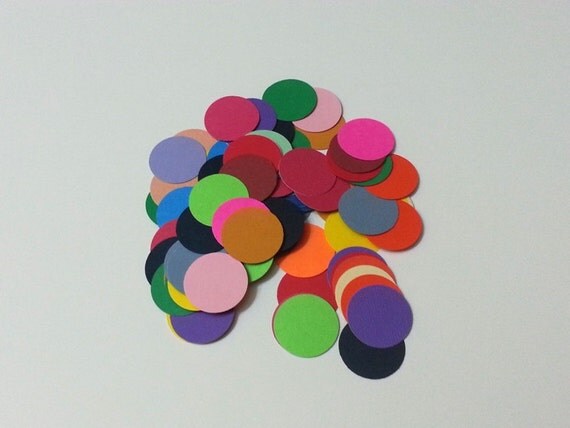 1 Inch Circles Die Cut Circles Circle Cut Outs Large