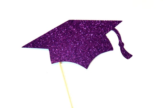 SPARKLE Graduation Cap Photo Booth Prop by TheManicMoose on Etsy