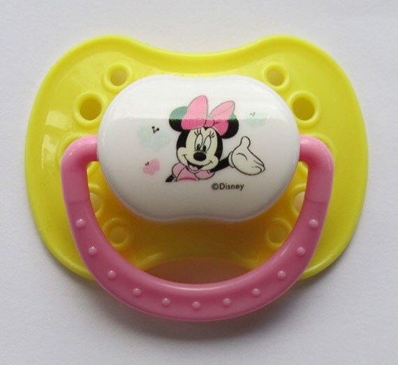 magnetic pacifier doll