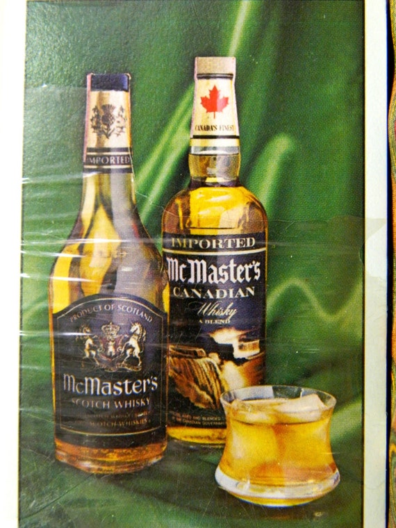 Vintage Full Deck of McMaster's Scotch Whiskey by DeadOldLady