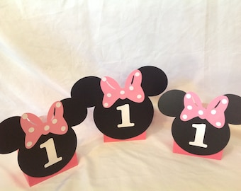 Minnie Mouse Balloon Centerpieces