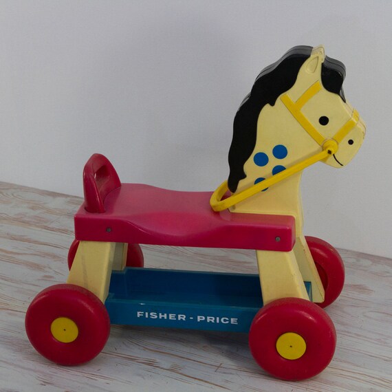 Vintage Fisher Price Riding Horse