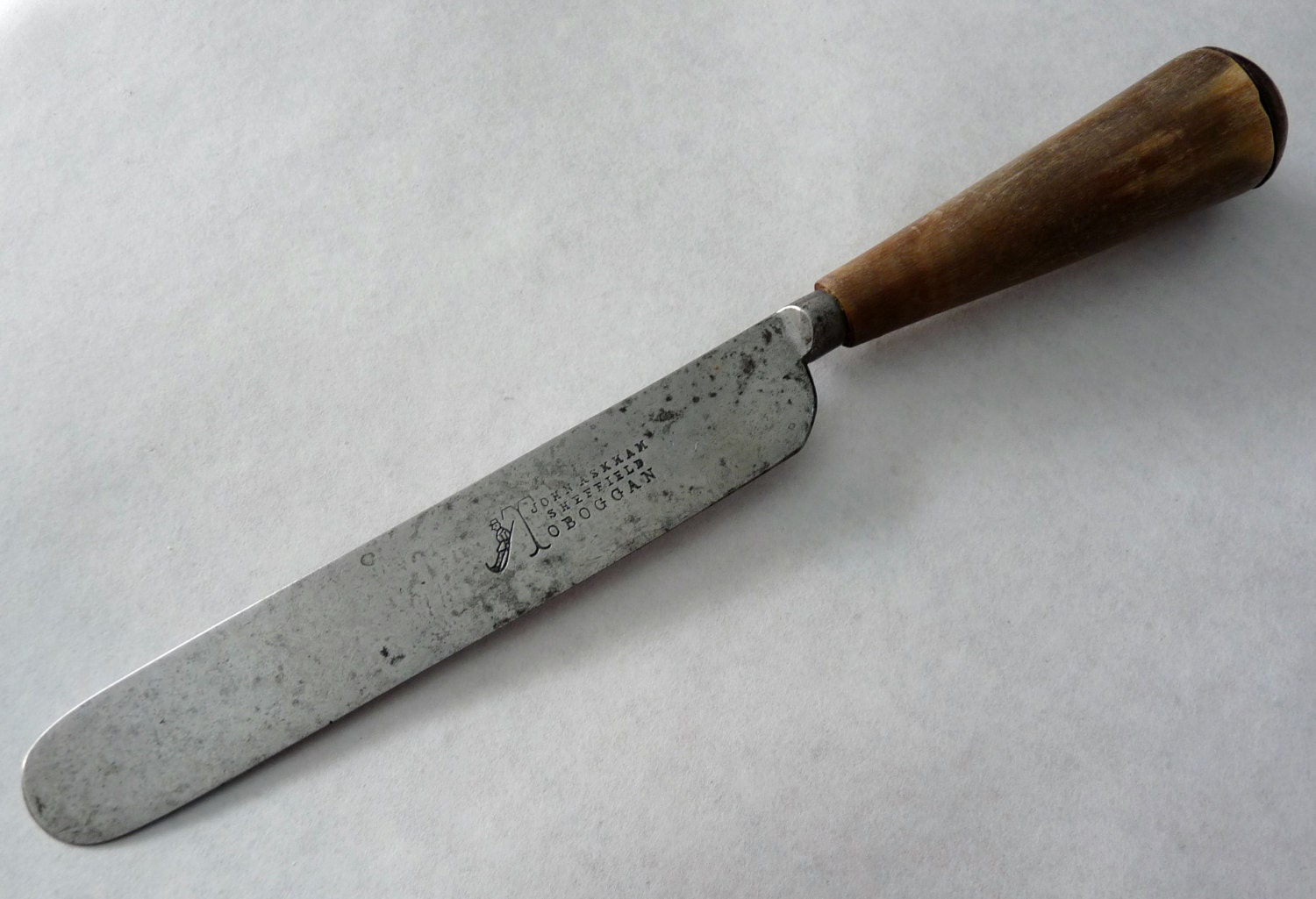 Antique Knife & Fork Set by John Askham circa 1860s