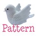 Crochet Amigurumi Dove Bird Pattern