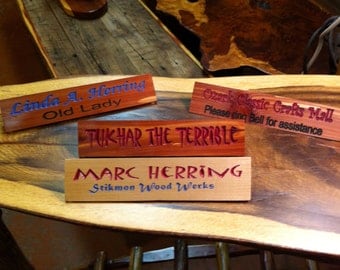 Desk Name Plates
