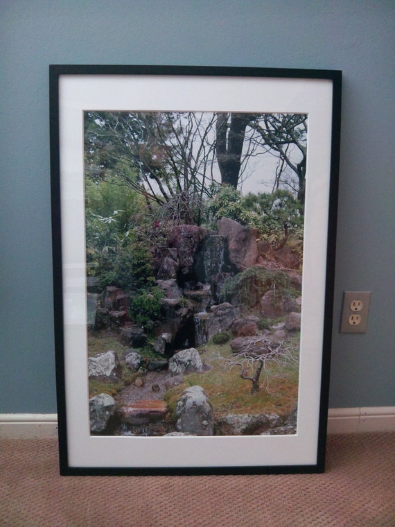 Reduced Price/Sale--Japanese Tea Garden San Francisco, CA--matted and framed photo
