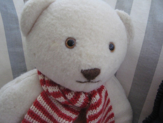 dakin white teddy bear