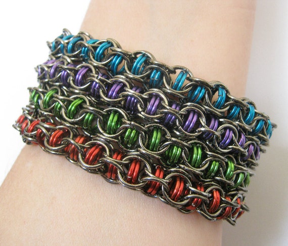 Mystery Chainmaille Bracelets Set of Four