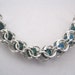 Guinevere Chainmaille Genuine Jasper Necklace