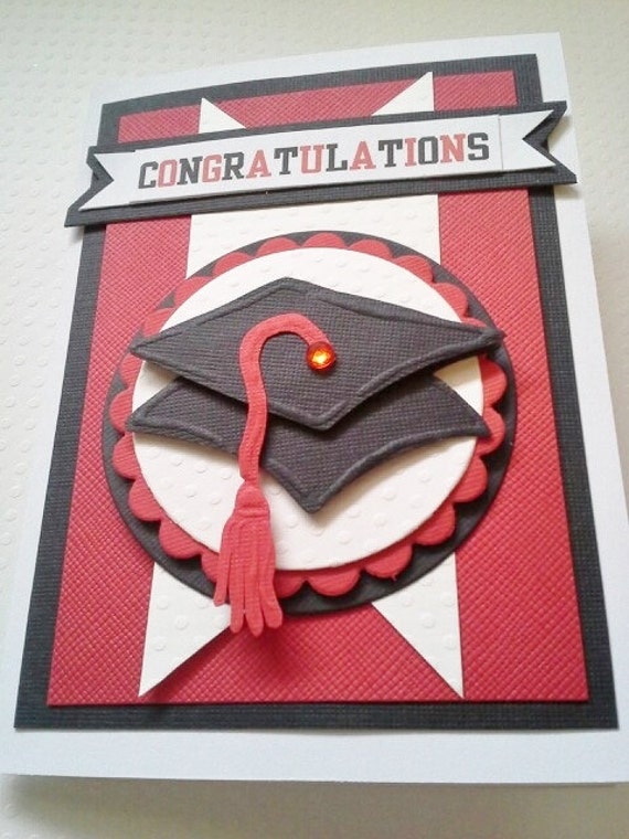 Handmade Graduation Card in your choice of by chucklesandcharms