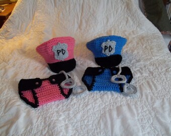 Crochet police Etsy