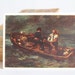 Painting by famous French artist Ferdinand Victor Eugène Delacroix. Made in USSR.