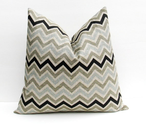 Euro Pillow Covers Blue Gray Pillow Accent Pillow by EastAndNest