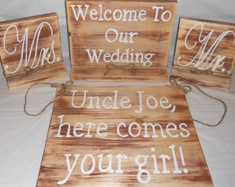 XL No Seating Chart Wedding Sign on Stand by HLCustoms on Etsy