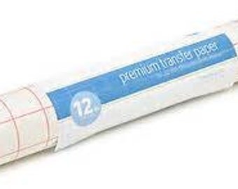 Silhouette Premium Transfer Paper with grid - 12" x 6 Feet