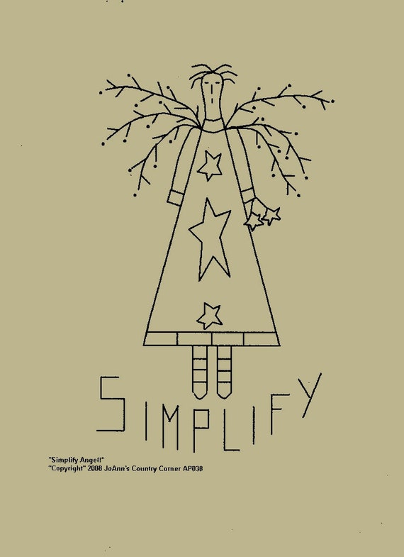 primitive-stitchery-e-pattern-simplify-angel