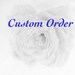 Hand Painted Custom Order for Julie