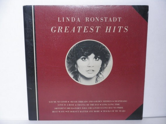 Items similar to Linda Ronstadt - Greatest Hits - Asylum Records 1976 ...