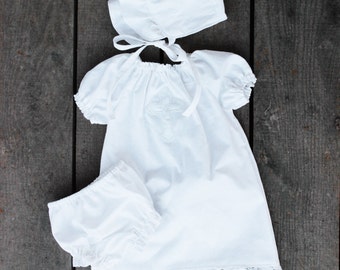 Hand Smocked dress summer dress baby girls simple heirloom