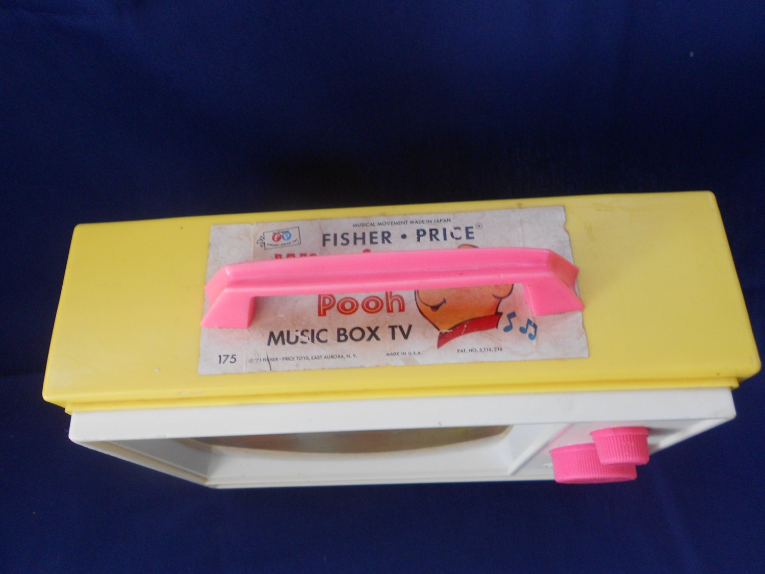 fisher price musical box