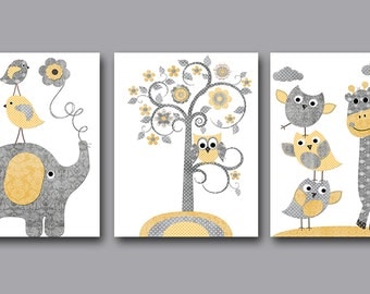 Childrens Wall Decor elephant baby boy nursery art prints children wall art baby Childrens Wall Decor elephant baby boy nursery art prints children wall art baby