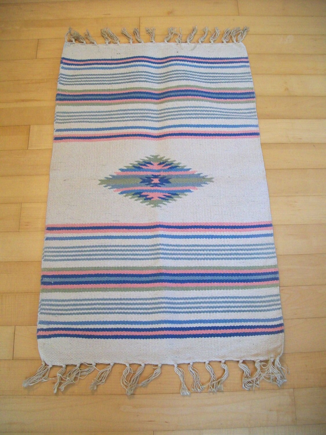 Southwest Style Small Throw Rug Desert Decor