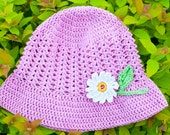 Hand Crochet Summer Hat