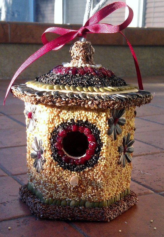 items similar to edible birdseed bird house with flowers items similar to edible birdseed bird house with flowers