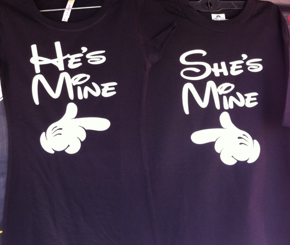 he and she t shirts