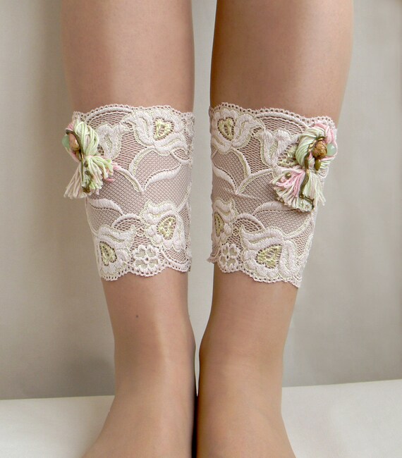 Arm band body jewelry women women garters leg warmers by Elyseeart