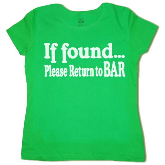 if found t shirt