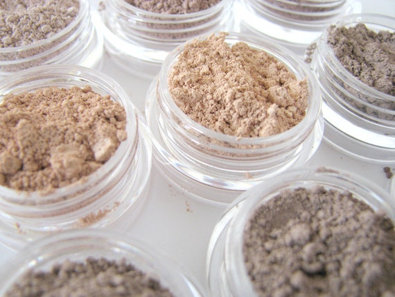 color  your  makeup Mineral  SAMPLES  Natural natural  Cosmetic Makeup samples Choose Sample