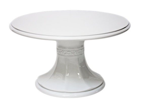 20 inch  White Pedestal  Wedding  Cake  Stand 