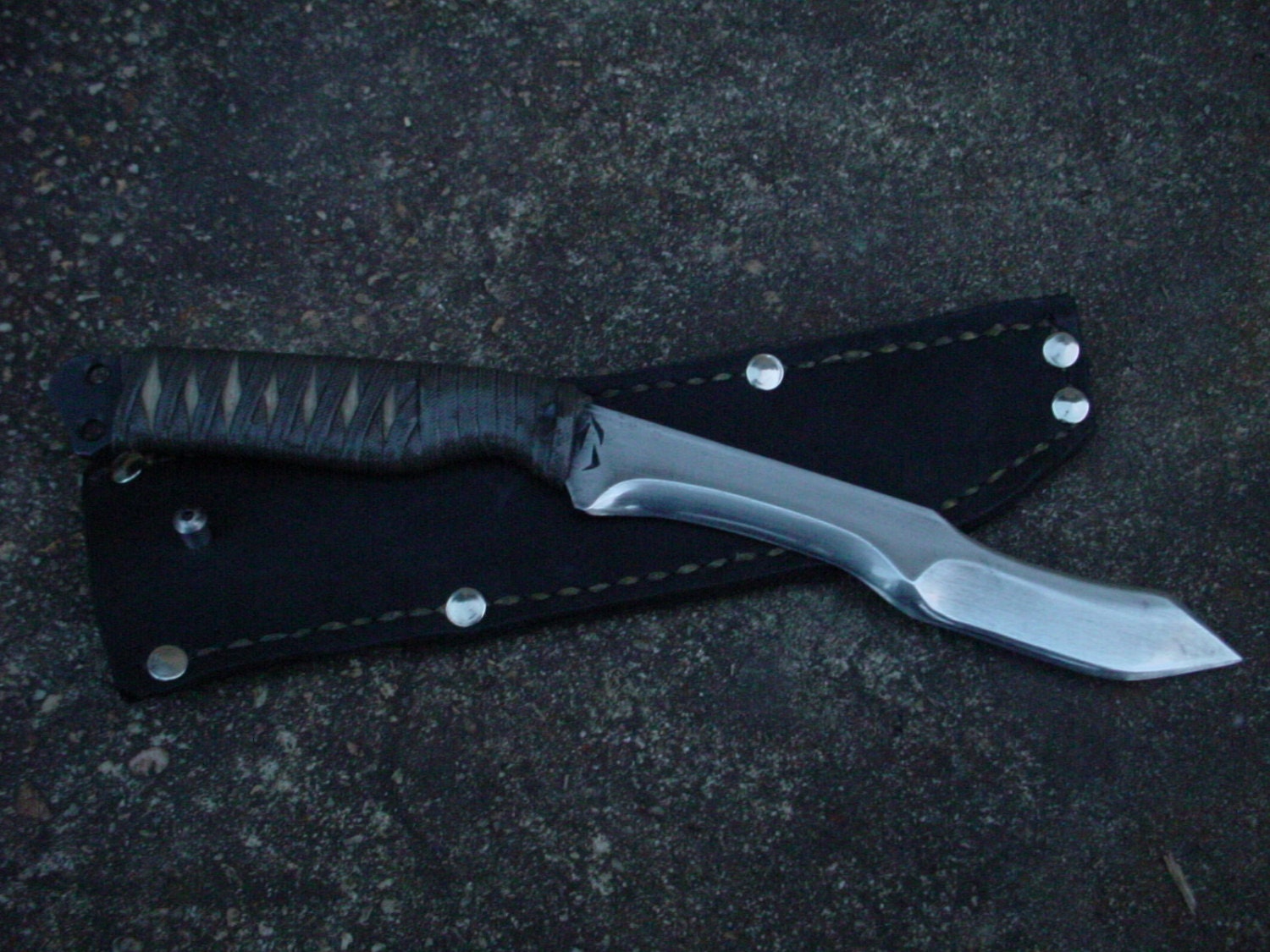 Custom Handmade Tactical/Self Defense Fixed Blade Knife