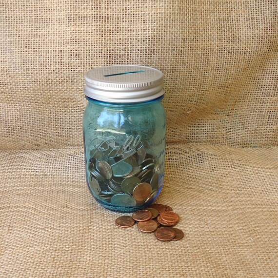 Blue Mason Jar Drinking Glasses with lids glasses with lids