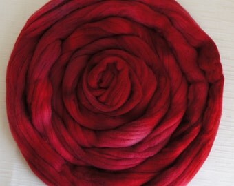 Merino Wool Roving - Hand Painted Felting or Spinning Fiber