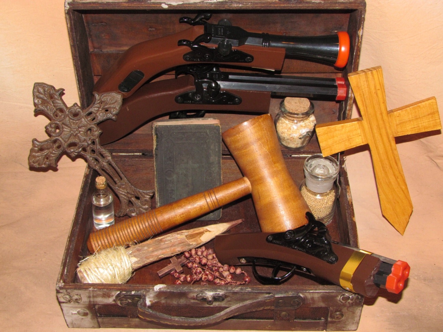 REDUCED OOAK Vampire Hunter Killing Kit by InspiredEnterprises