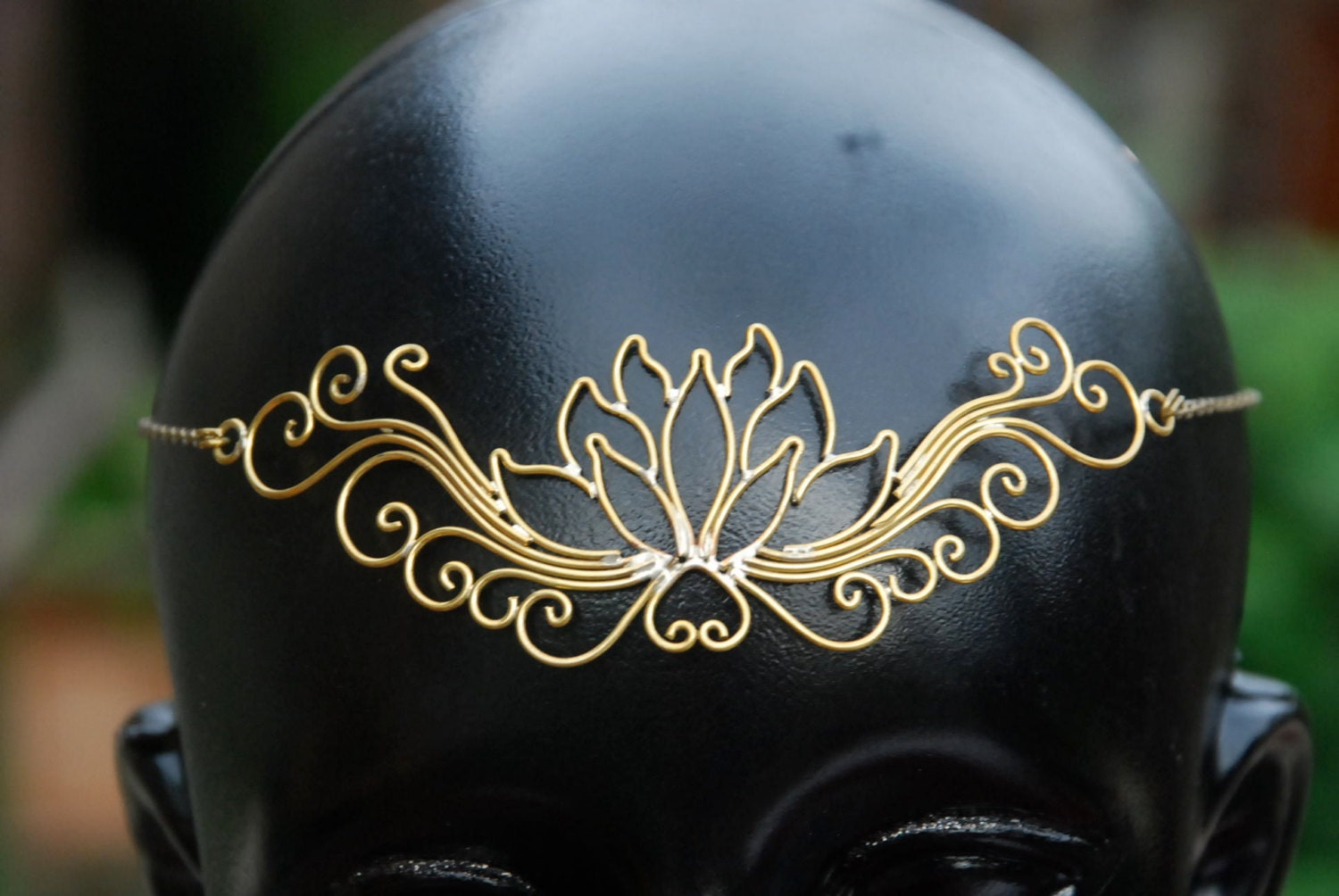 Items similar to Lotus tiara on Etsy